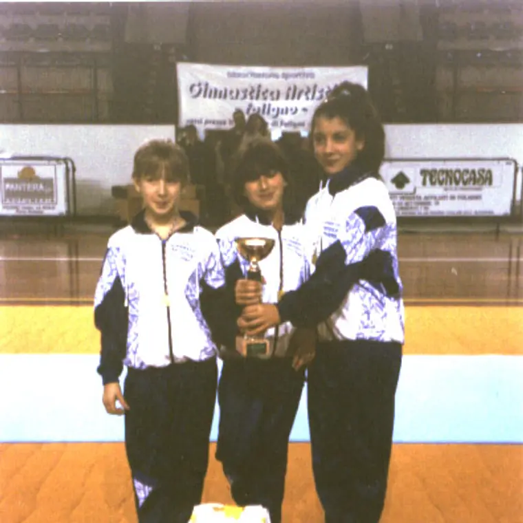 Premiazione delle atlete dell'A.S.D. Ginnastica Artistica Foligno