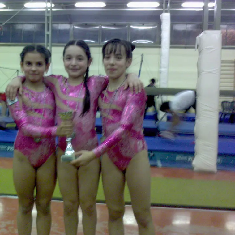 Premiazione delle atlete dell'A.S.D. Ginnastica Artistica Foligno