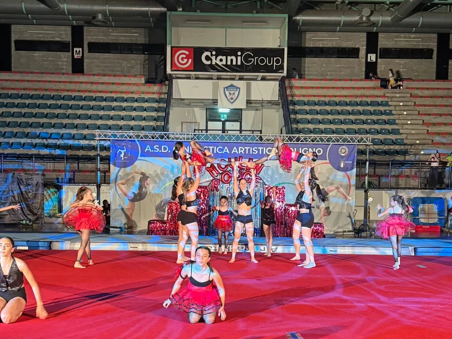 Saggio di ginnastica artistica dell'Artistica Foligno